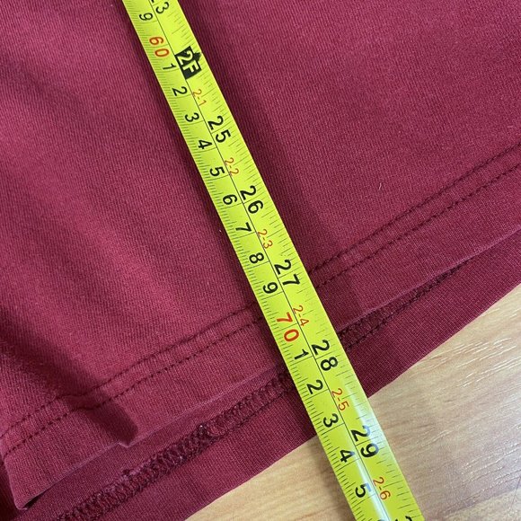 Vintage T-Shirt Sailboat Fruit Of The‎ Looms Sewn Embroidered Red Mens Size XL - Picture 6 of 10